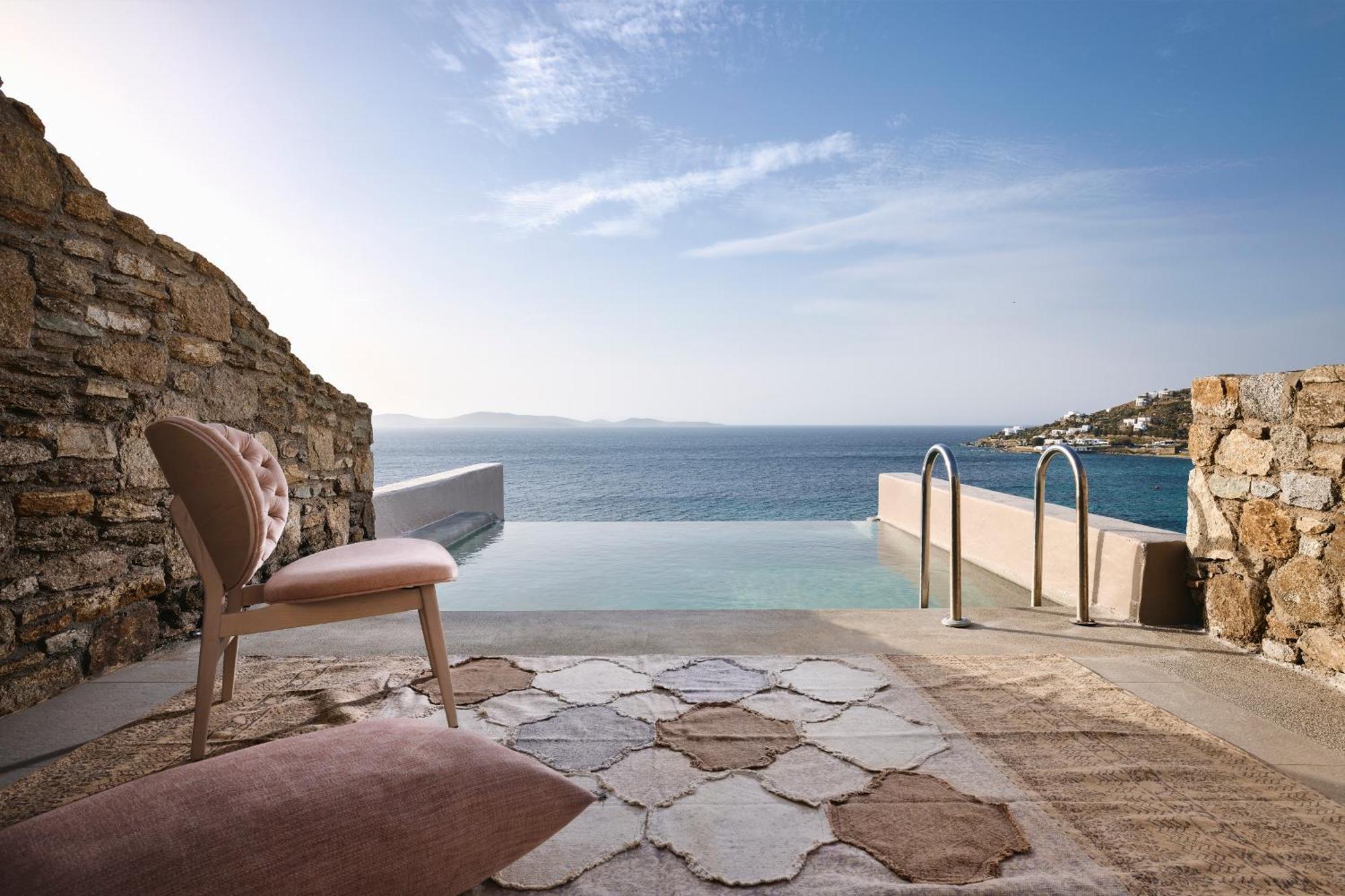Amazon Mykonos Suites & Spa Agios Ioannis Diakoftis Exterior foto